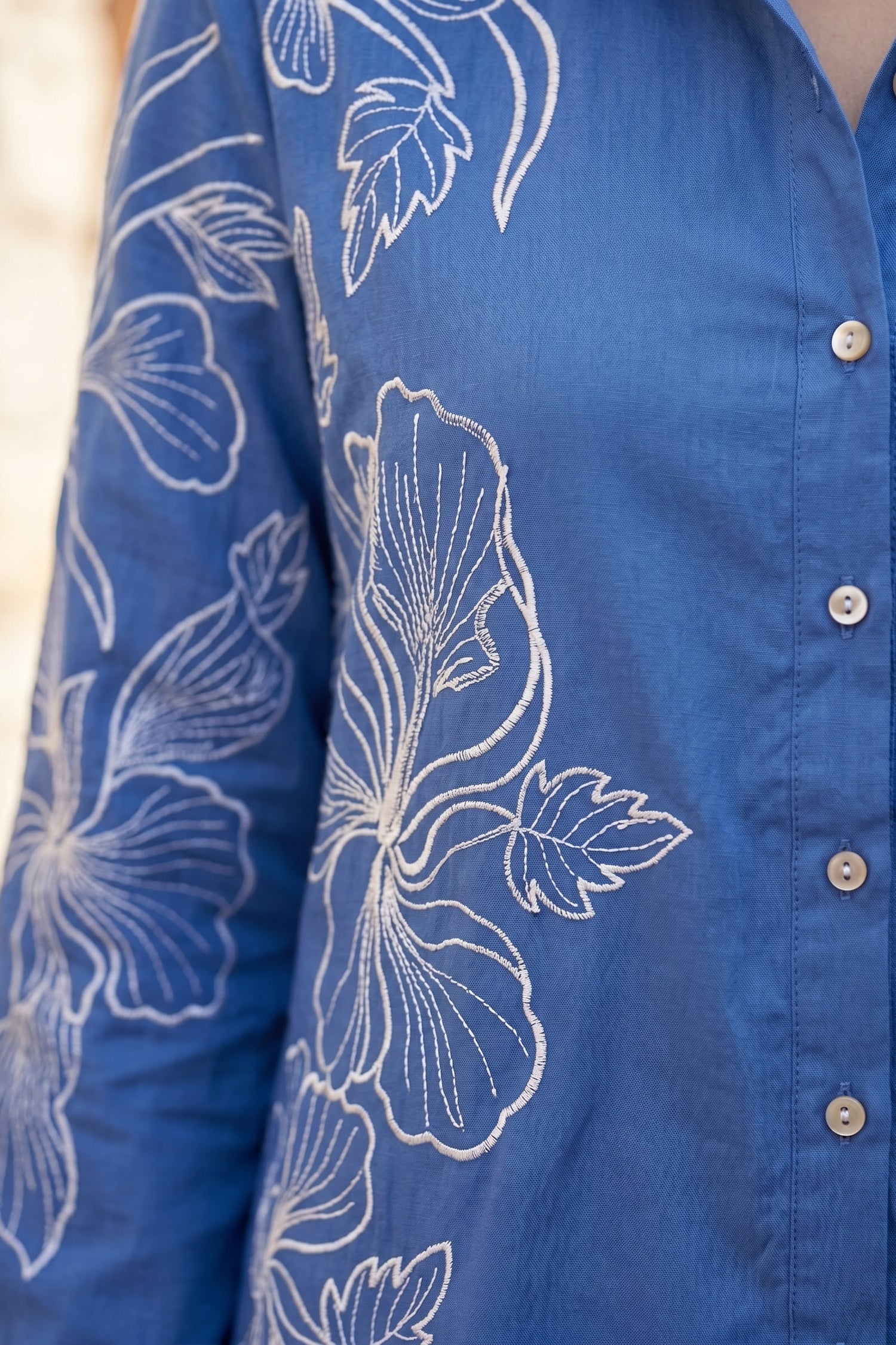 Women Relaxed Fit Cotton Shirt