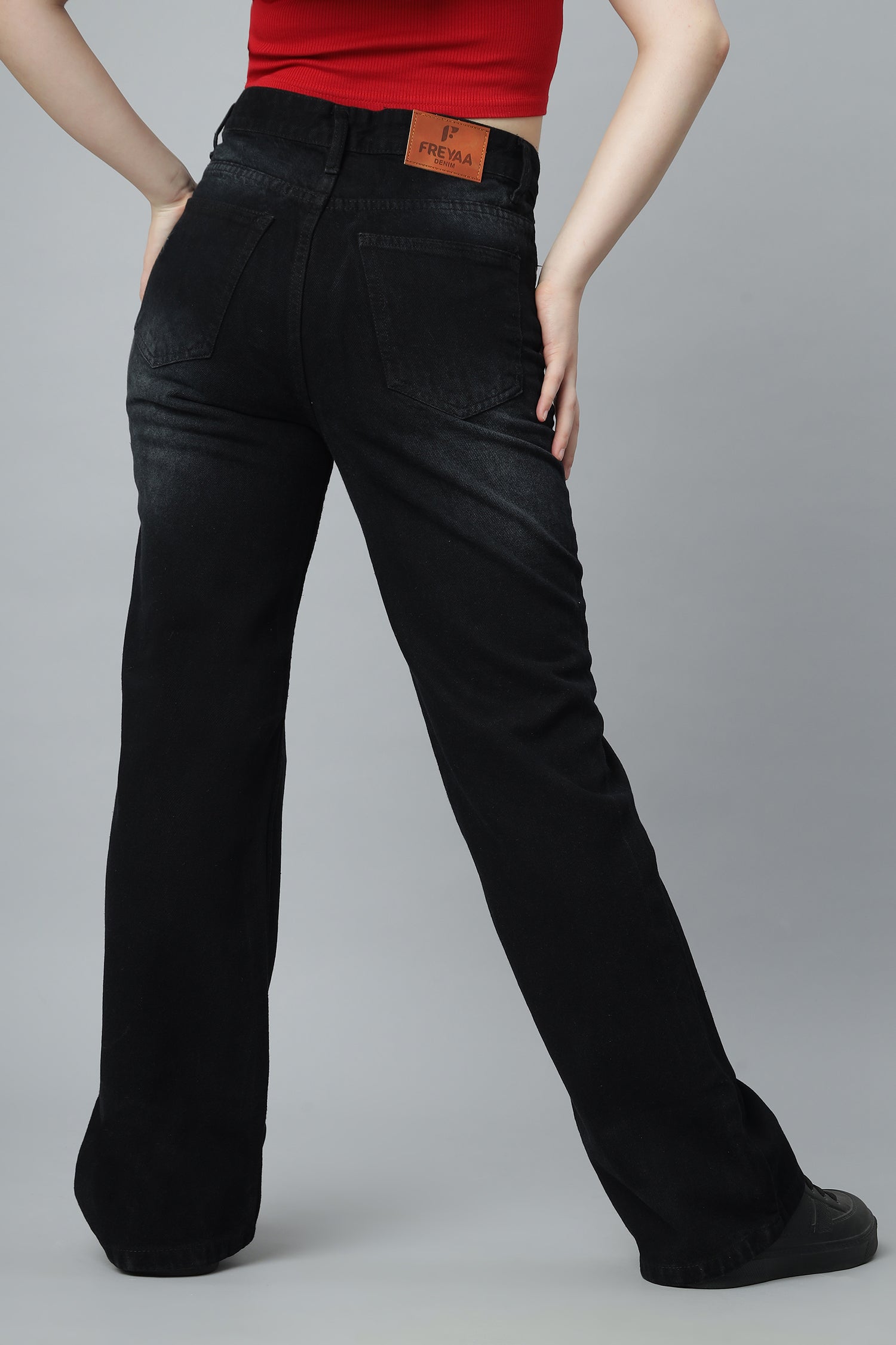 Ripped Rebel Black Jeans