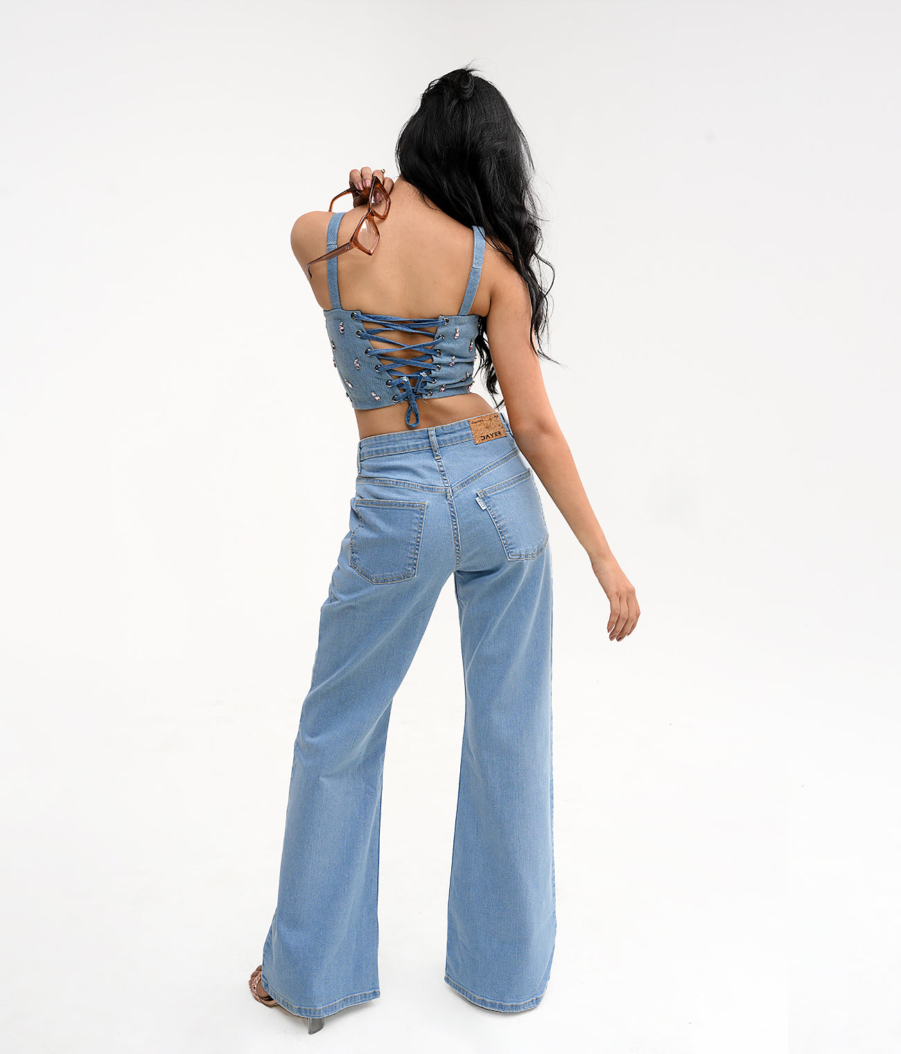 Denim Blue Chic Bootcut Denim