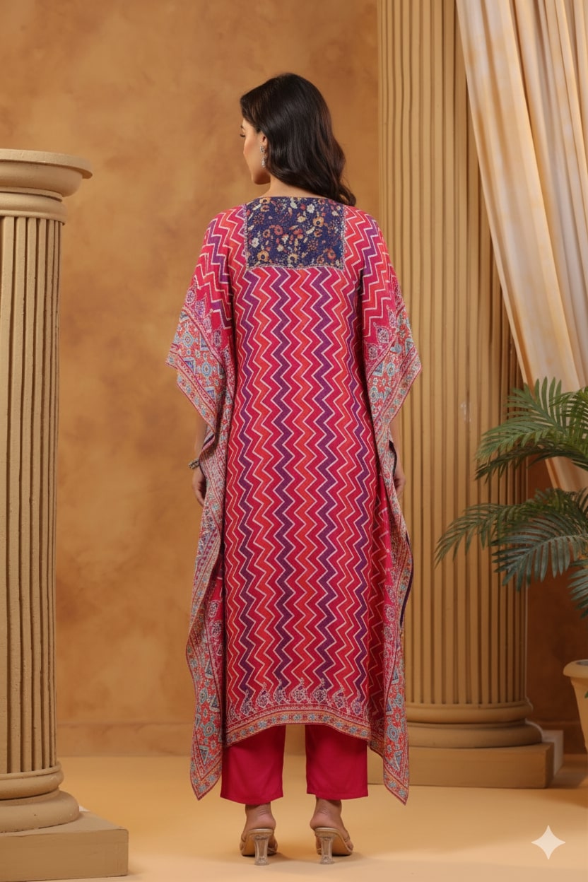 Rani Printed Kaftan Style Co-ord Set