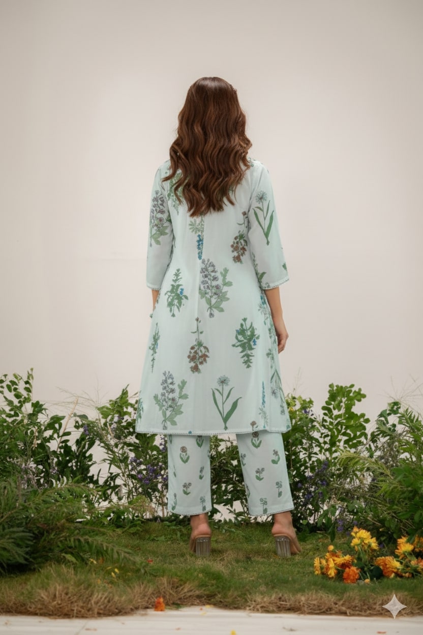 Sea Breeze Printed Co-ord Set