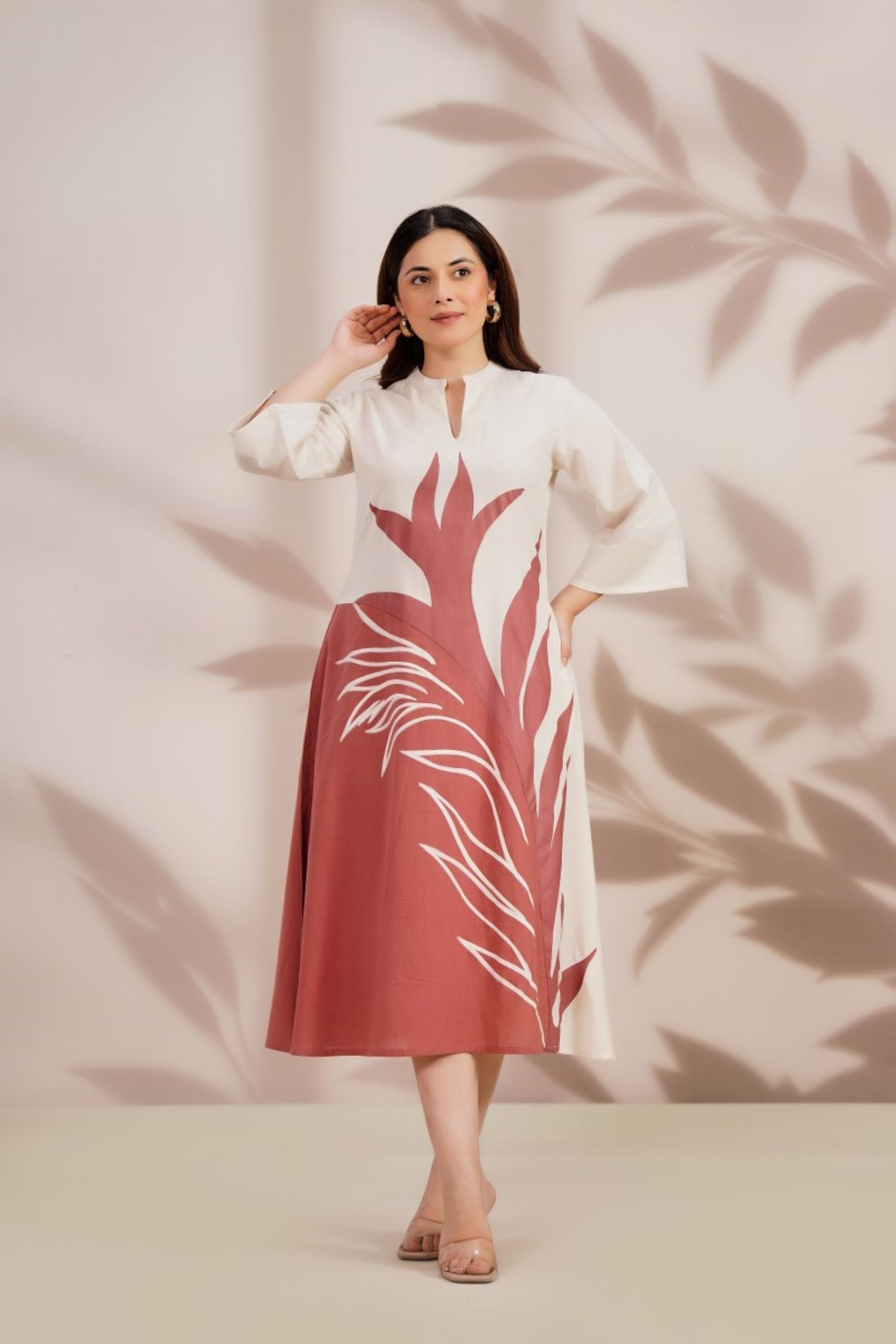 Cool and Comfy Cotton Flex Dress.