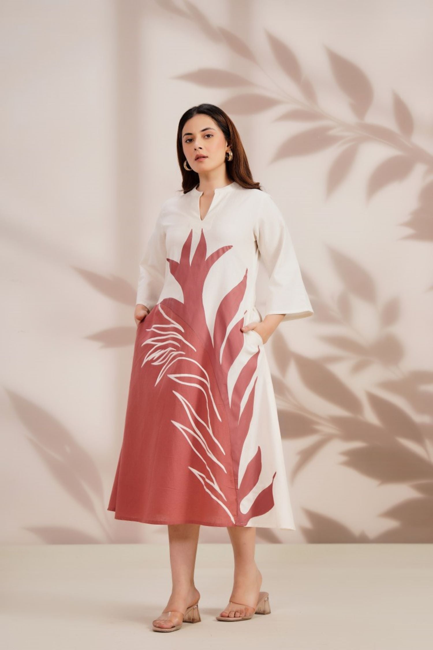 Cool and Comfy Cotton Flex Dress.