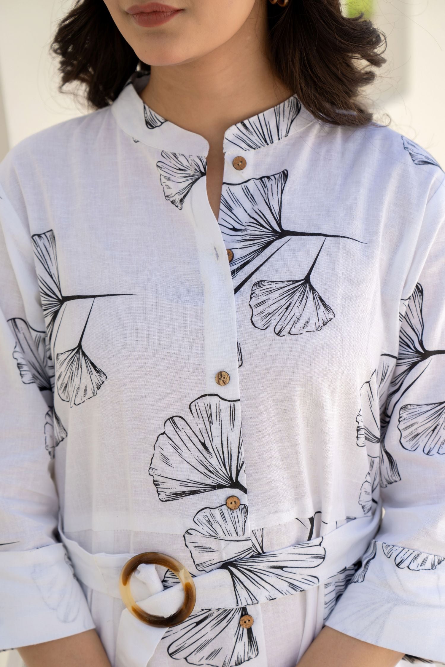 Symmetry Chic White Dress