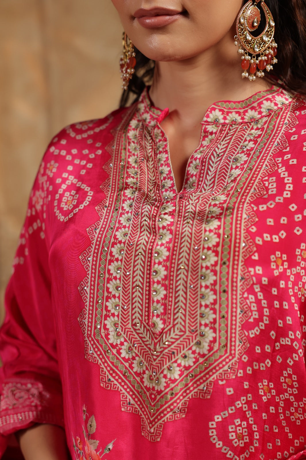 Rani Royale Embroidered High-Low Dhoti Cord Set