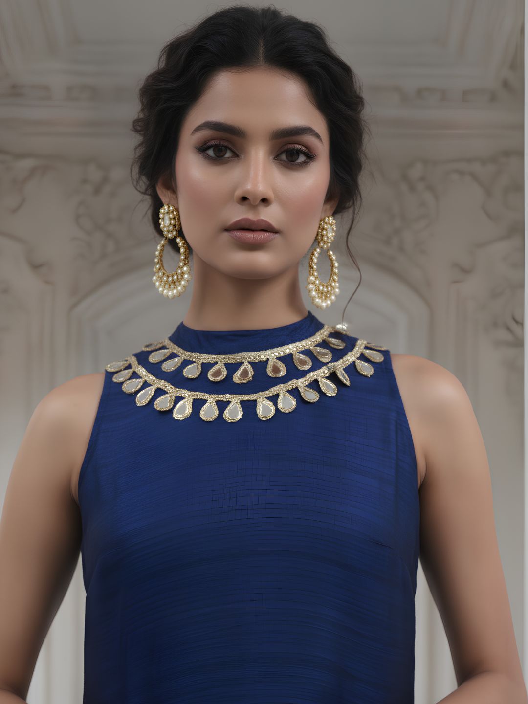 Contemporary Asymmetrical Festive Co-Ord Set