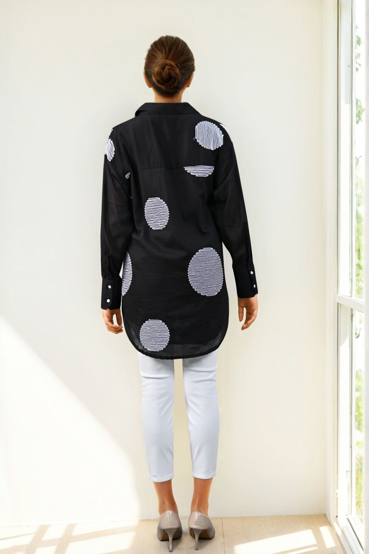 Sundown Vibes Black Shirt