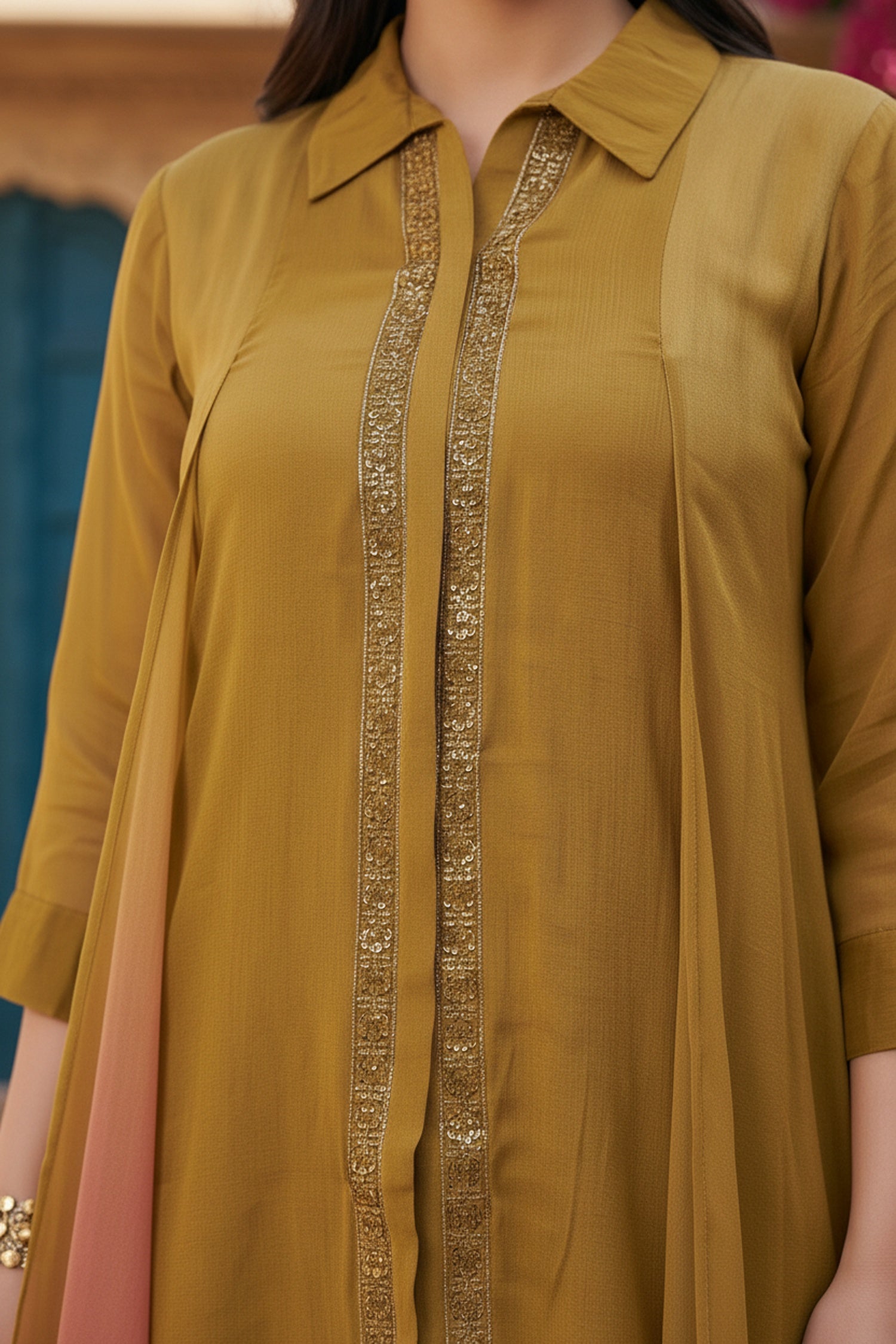 Chic Mustard Chinon Cord Set