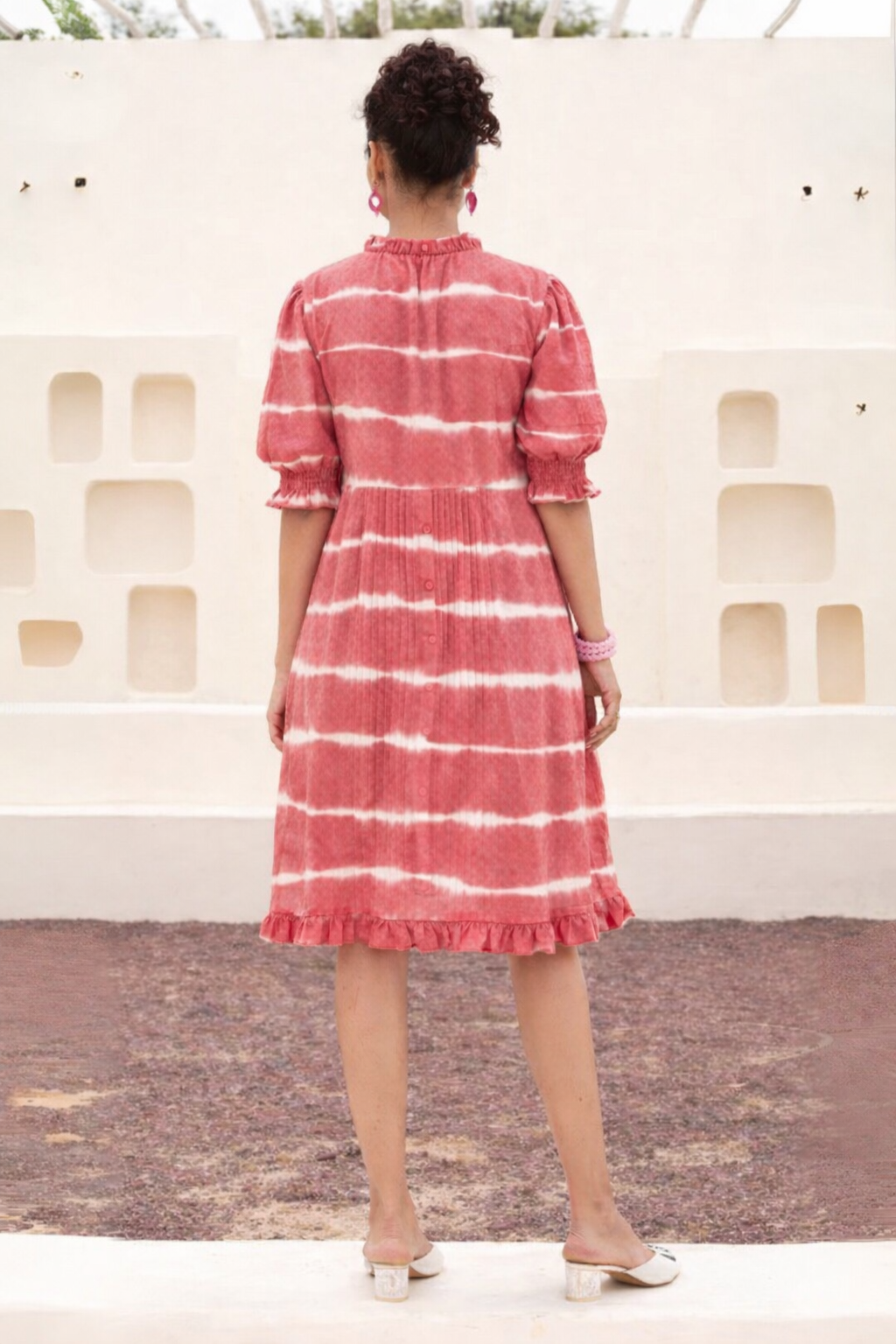 Freyaa Tie-Dye Pink Bliss Dress