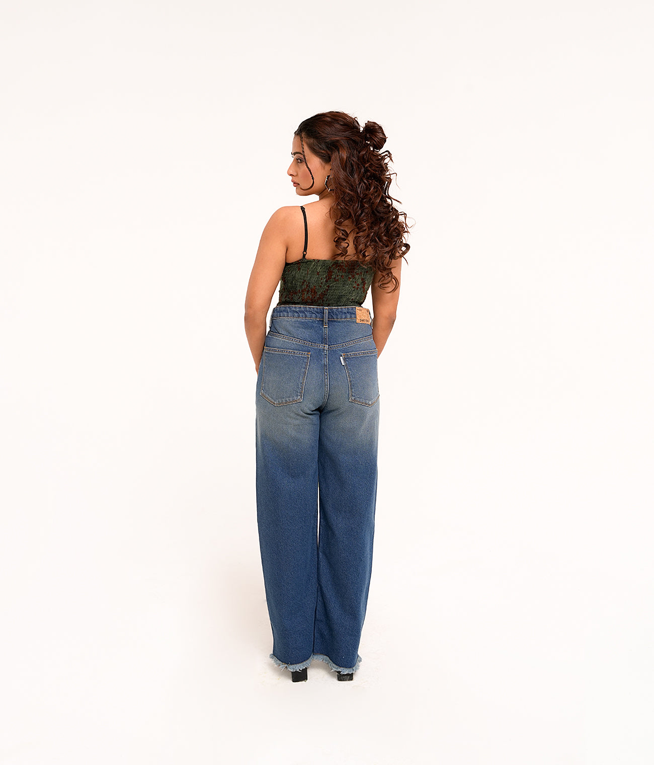 Stone Modern Straight Cut Denim