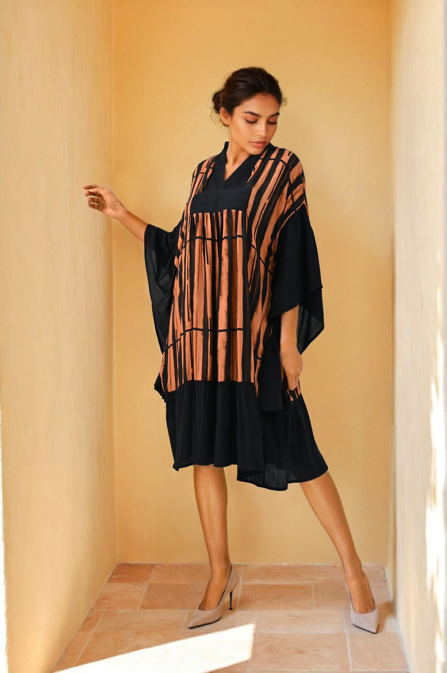 Black Classic Cotton Dress