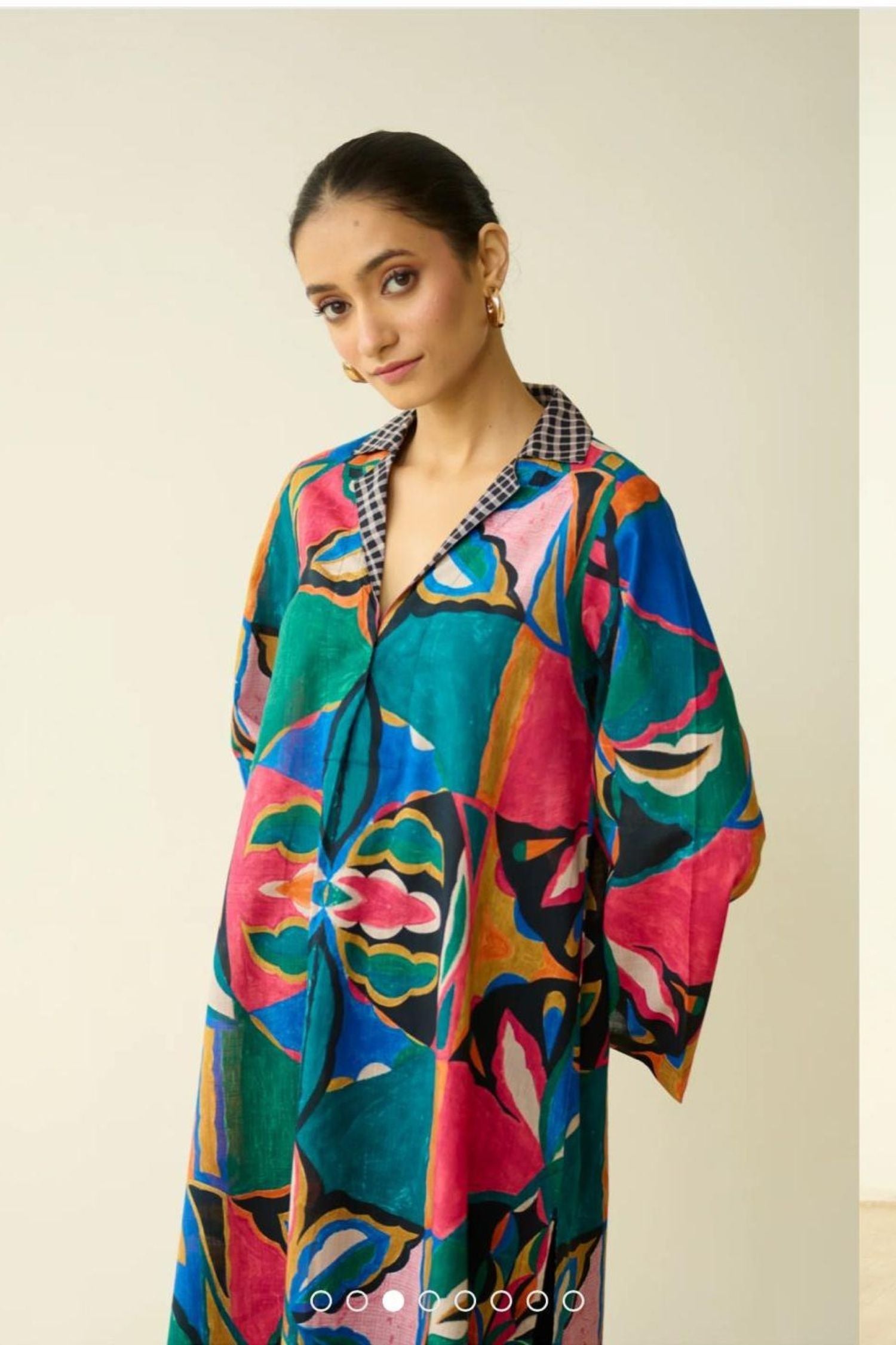 Multicolor Abstract Cord Set