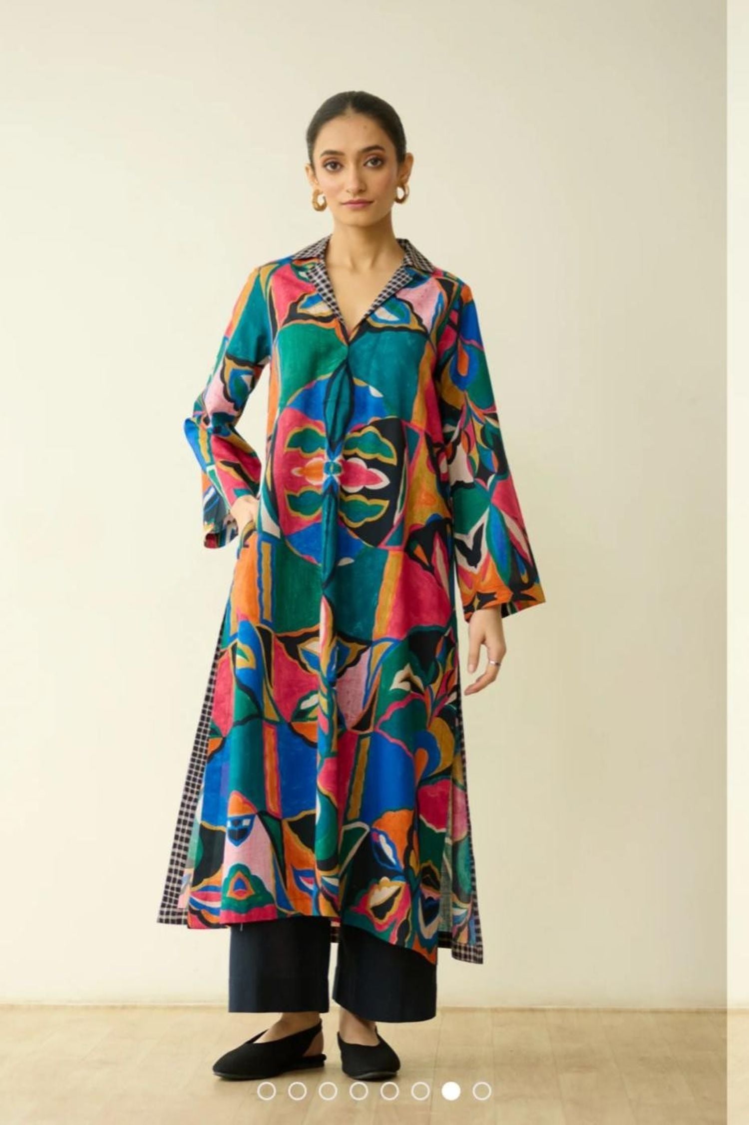 Multicolor Abstract Cord Set
