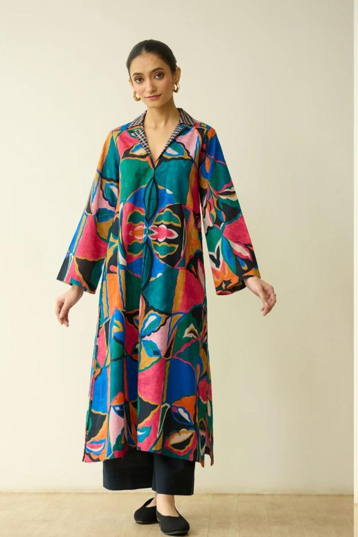 Multicolor Abstract Cord Set