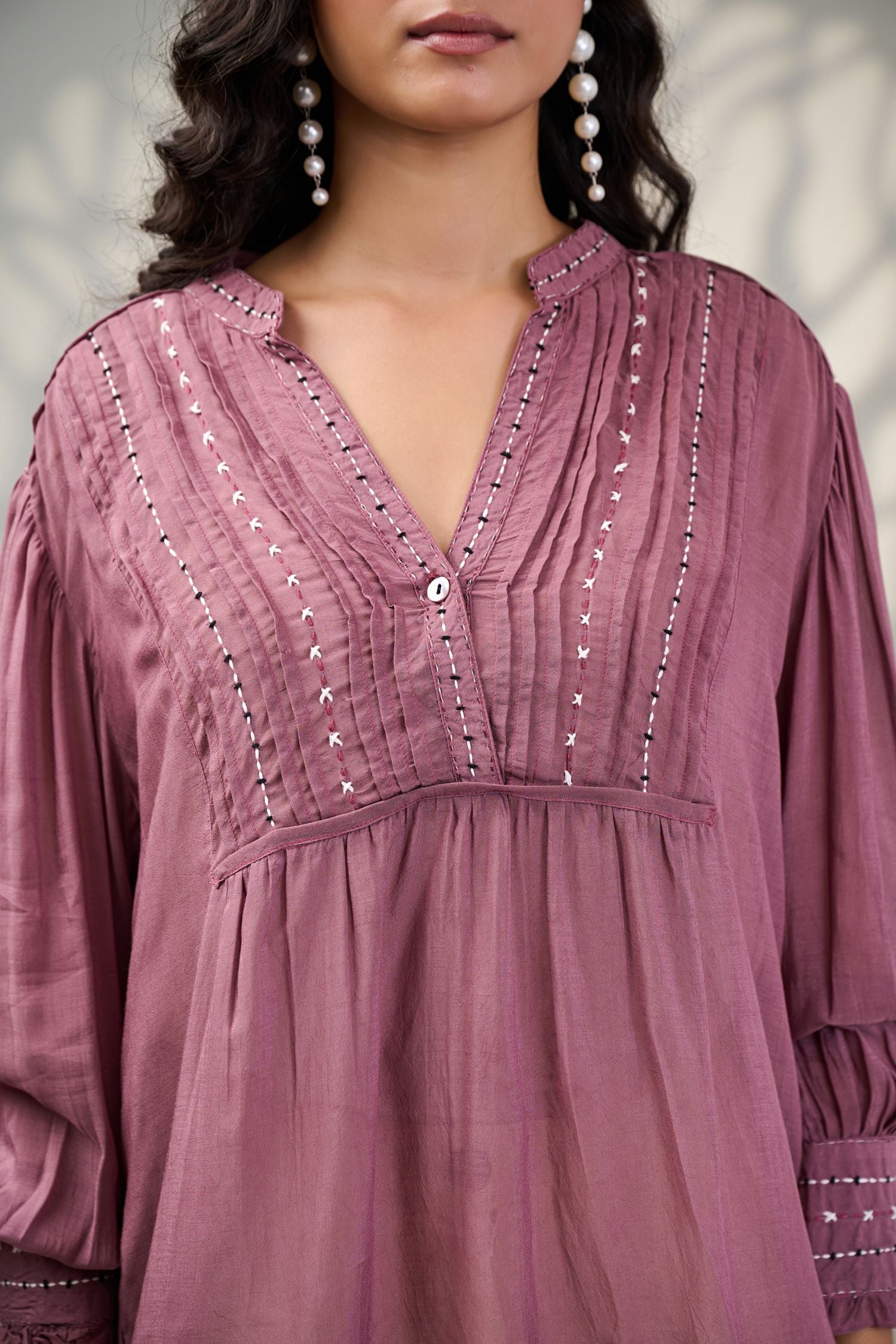 Pink Hour Full-Sleeve Cordset