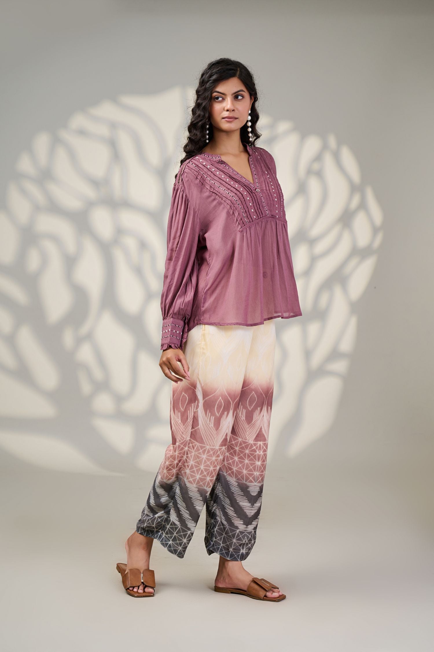 Pink Hour Full-Sleeve Cordset