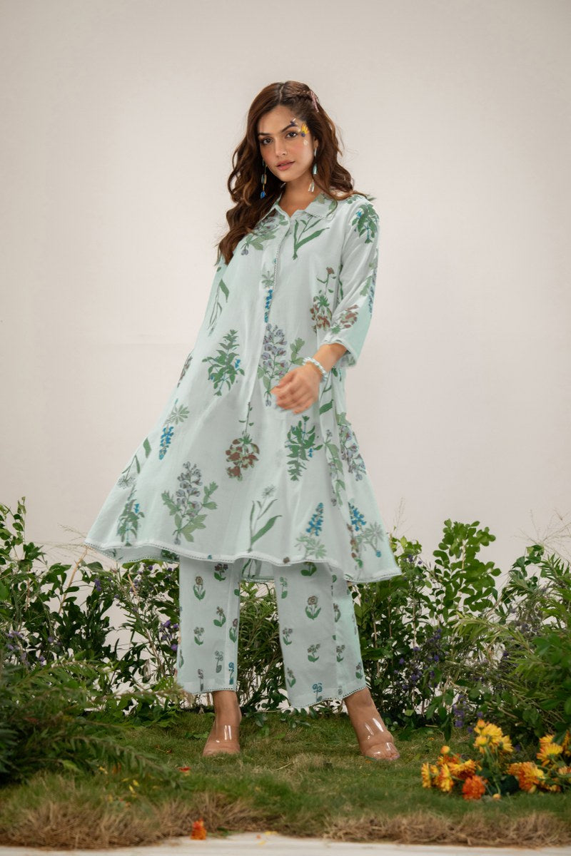 Sea Breeze Printed Co-ord Set