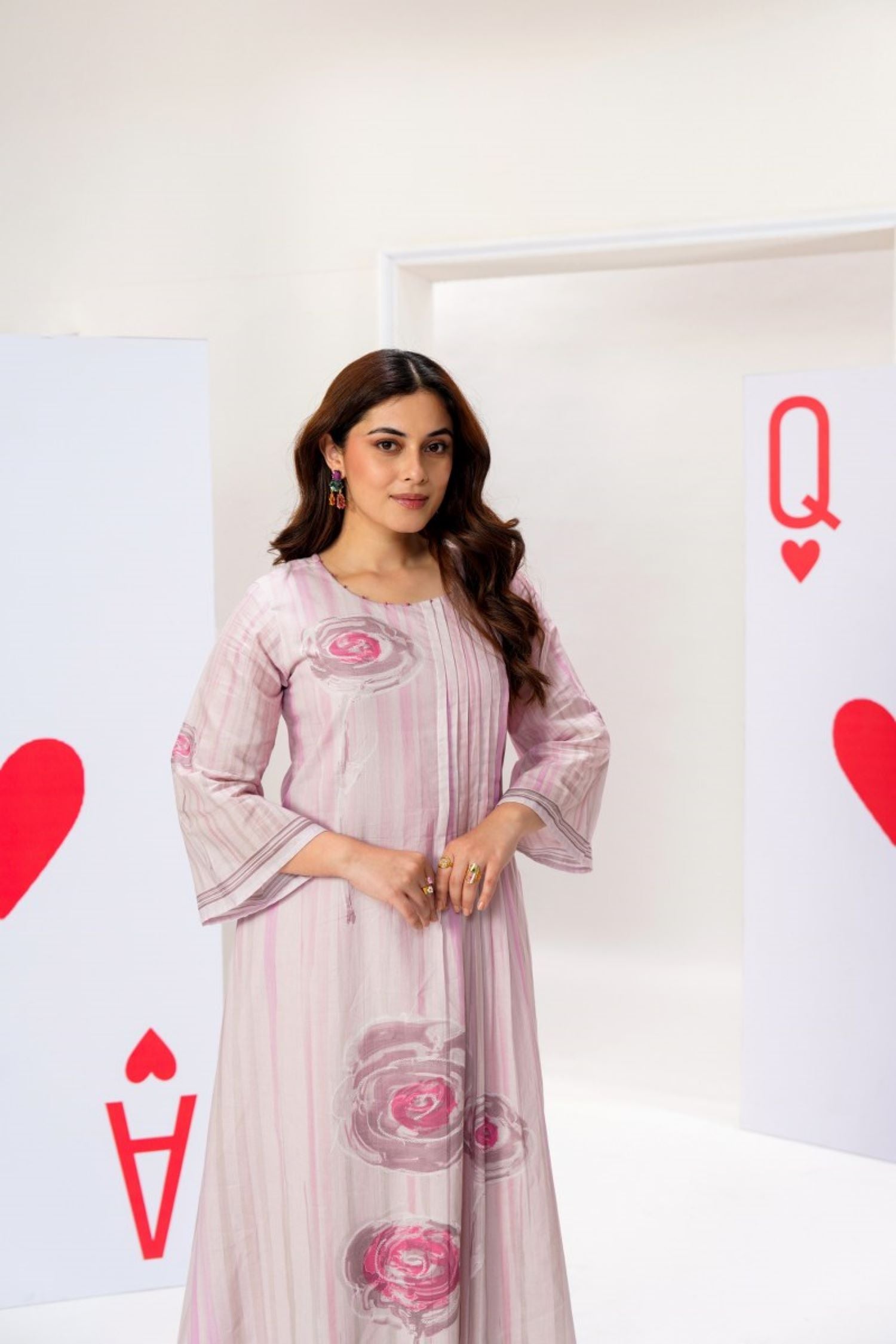 Pink Cotton Co-ord Set