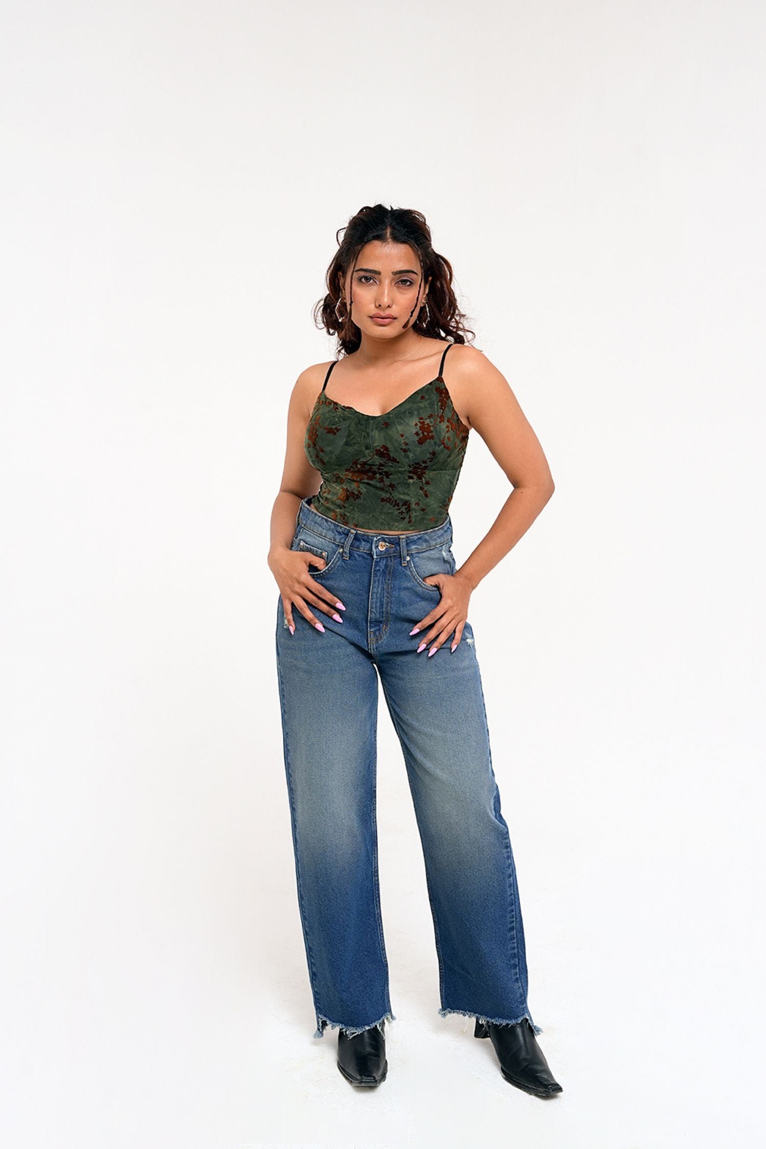 Stone Modern Straight Cut Denim