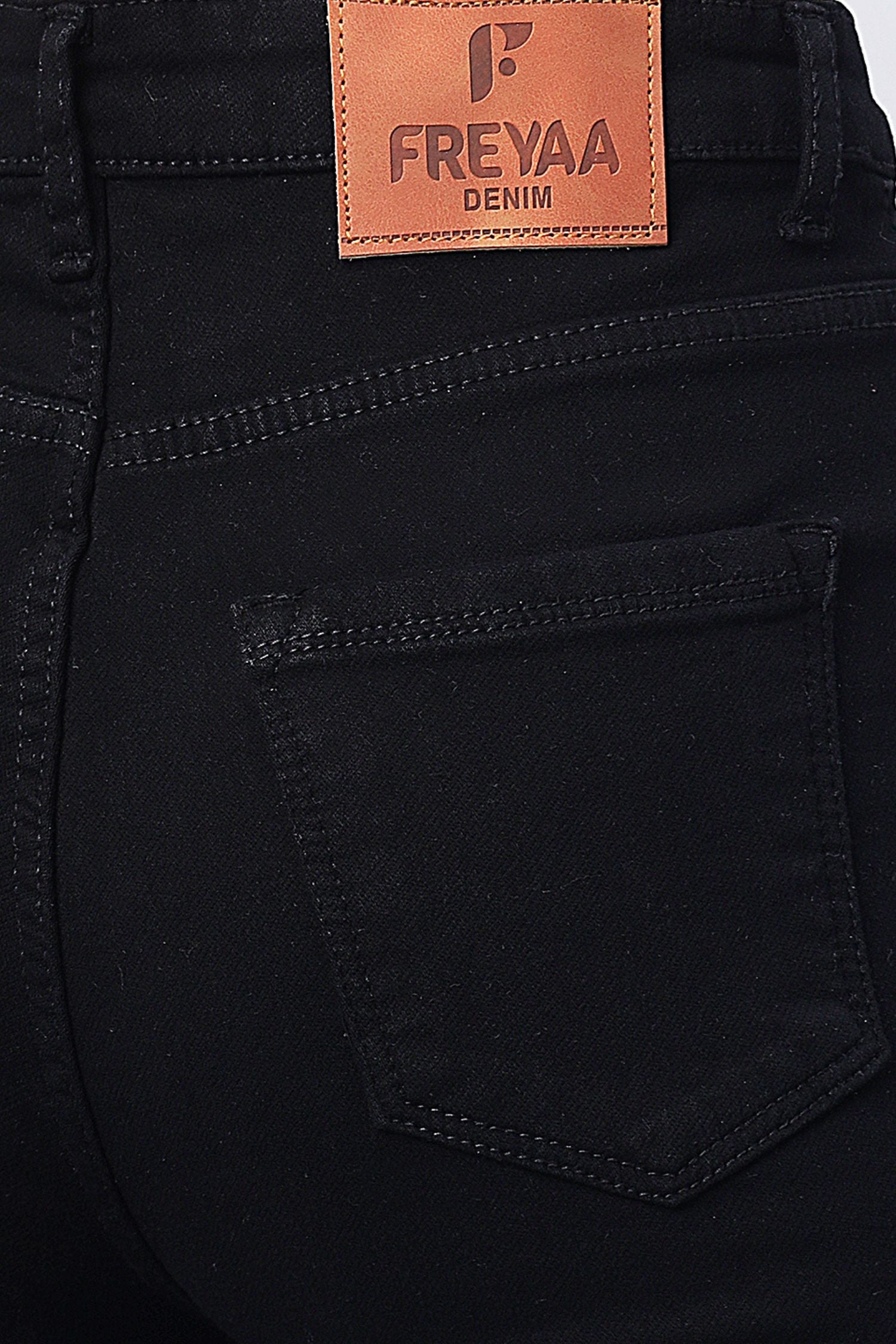Black High-Rise Bootcut Jeans